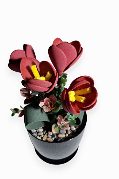 nftart.design زهرة صناعية - توليب في وعاء