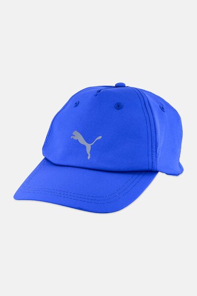 Puma Men Brand Logo Velcro Closure Cap, Blue