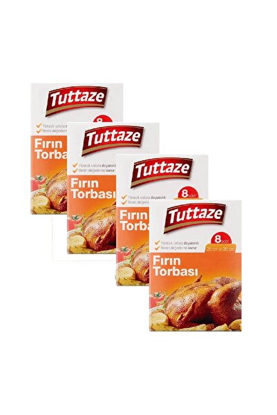 Tuttaze كيس فرن مقاوم للحريق 25 جرام 4 قطع