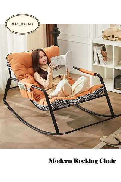 Old_Feller Double Rocker Recliner Chair with/Storage & Cushion - Indoor/Outdo...