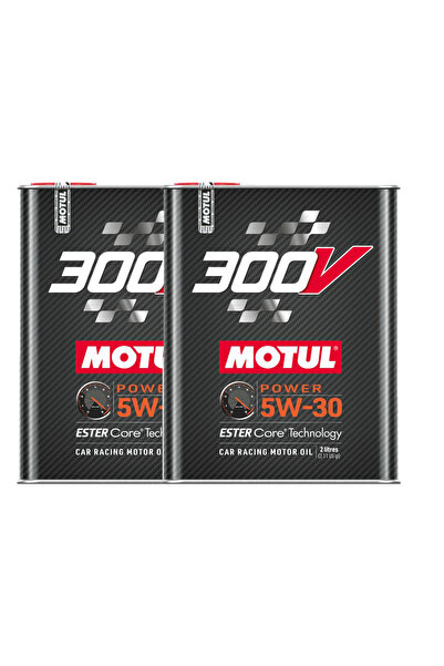 Motul 4 liter package of 300V Power 5W30 oil – Top performance for competitio...