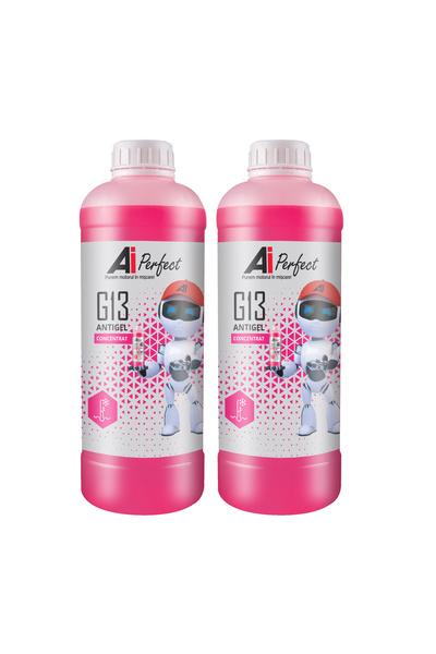 AI Perfect Pachet 2 litri Antigel Concentrat AiPerfect G13 / G12 EVO Lobrid (...