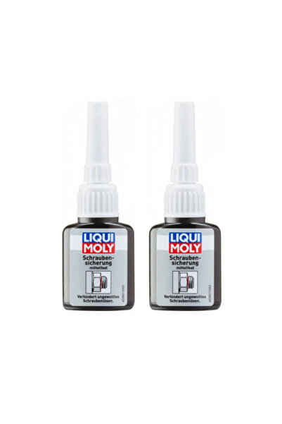 Liqui Moly Pack of 2 x Screw Fixing Solution - Medium Strength 10 Grams