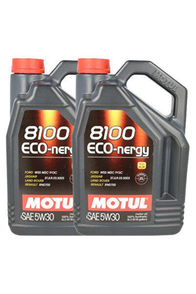 Motul Pacht 10 liters of oil 8100 -nergy 5W30 – Performance and economy for m...