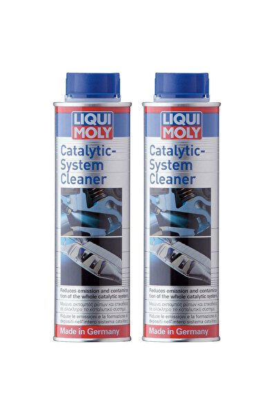 Liqui Moly Package 2 x Catalytic converter cleaning gasoline additive 300 ml