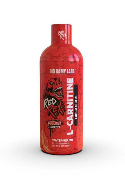 BIG RAMY LABS ريدريكس - سائل إل-كارنيتين 3500 ملغ - بنكهة البطيخ - 480 مل - 3...