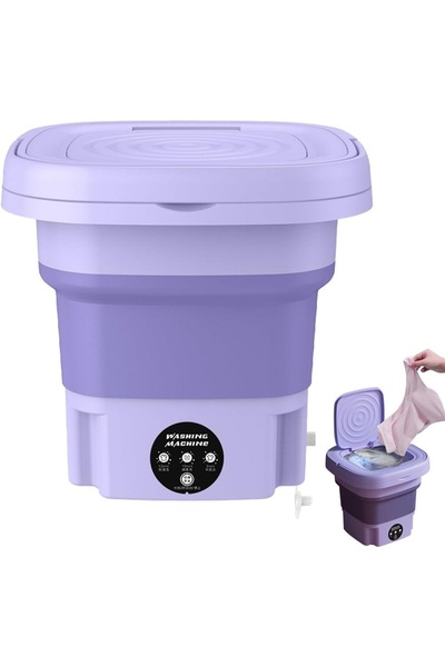 Primo Plus Multifunction Foldable Washing Machine - Compact and Portable Desi...