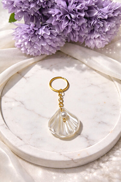 Mimoza Midye Anahtarlık