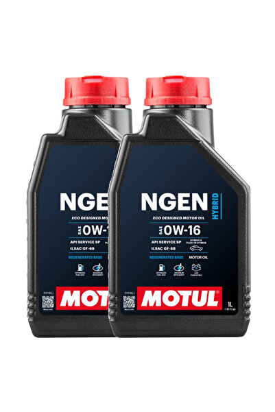 Motul 2 liter pack NGen Hybrid Oil 0W16