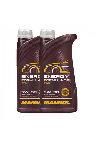 MANNOL 2 liter package of Energy Formula OP 5W-30 Synthetic Ester Engine Oil ...