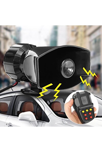 Avex Sirena Profesionala cu 5 Tonuri si Microfon, putere 100W, alimentare 12V