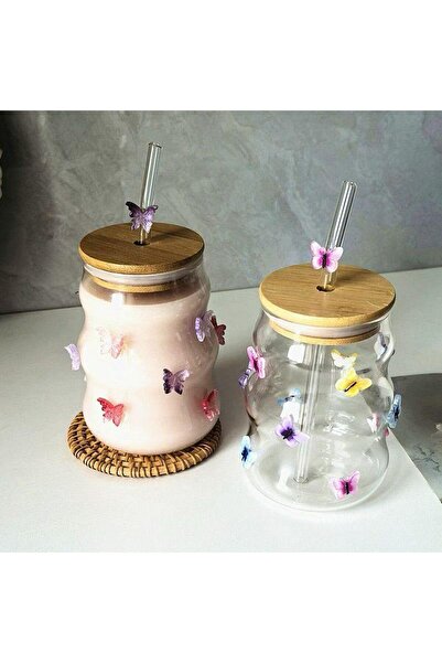 Jumaan Decorative glass cups, gift set of two