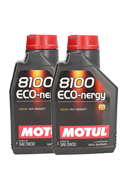 Motul 2 liter package Oil 8100 -Nergy 0W30