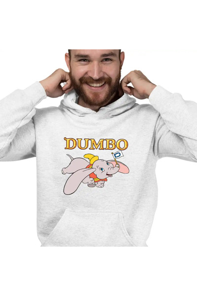 OEM Men's Hoodie Dumbo Flying Elephant Circus