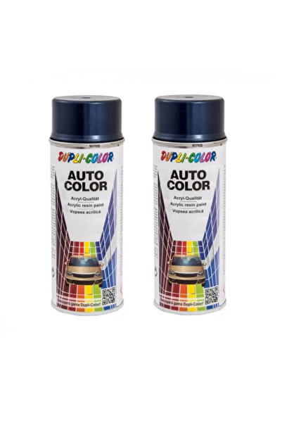 Dupli-Color Pachet 2 x Vopsea Spray Auto Dacia Albastru Olimp Metalizată 400 ml