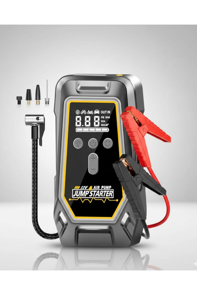 ZERO LAND Sptrns Tire Inflator with Powerbank Feature (111316) Portable Device