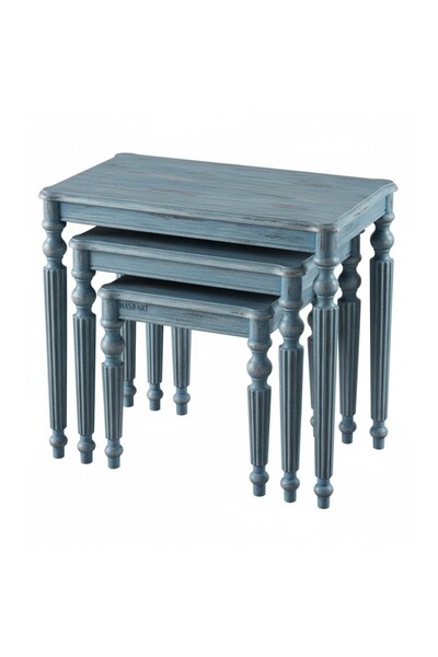 Masifart Matea Mira Kayın Zigon Sehpa