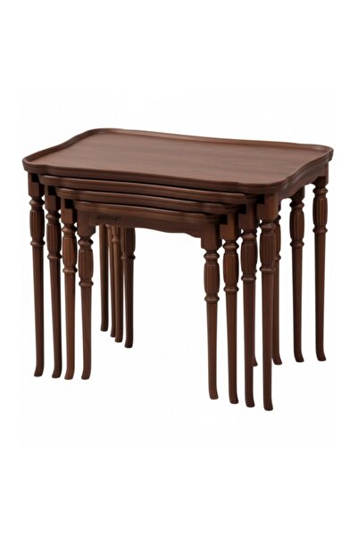 Masifart Platea Havuzlu Fitilli Zigon Sehpa