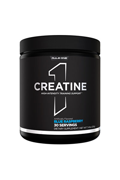 Rule 1 Creatine, Blue Raspberry, 30 Servings, Enhances Strength, Power, and P...