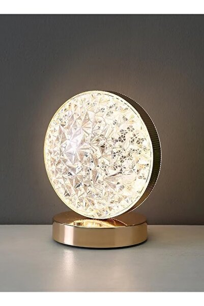 Nisf Alqamar Modern table lamp (bed lamp) - ideal for bedroom and office -