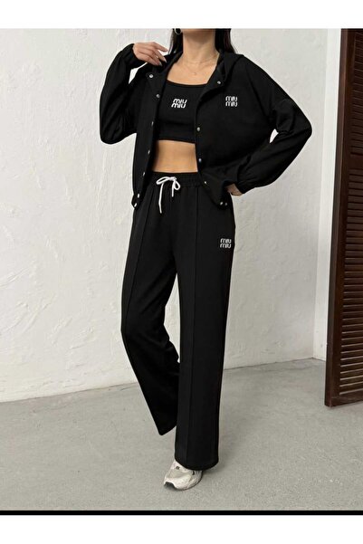 EFES TİCARET Women's Bottom-Top-Triple Set