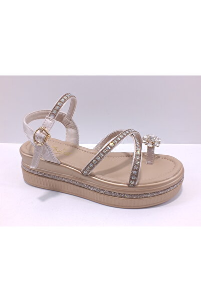 Guja 26Y428-2 Taşlı Yüzük Sandalet