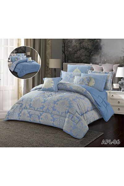 ALMIAAD King size summer double bed sheet set consisting of 8 pieces, size 24...