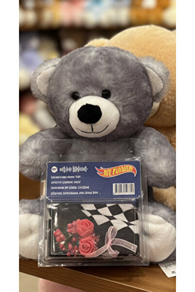 labubu sepeti 2’li paket Sevimli Ayı + My flower ( hediye paketinde gönderilm...