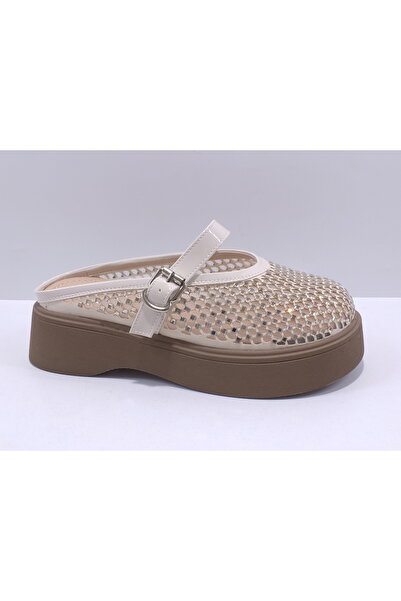 Guja 26Y358-6 Taşlı Taşlı file kadın Terlik