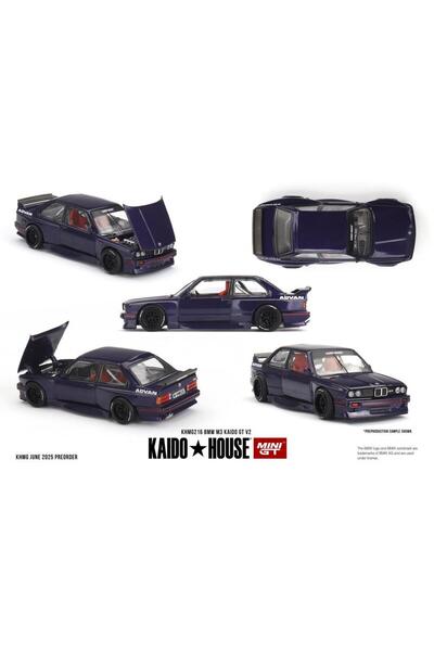 mini gt 216 BMW M3 Kaido GT V2 Model Araba