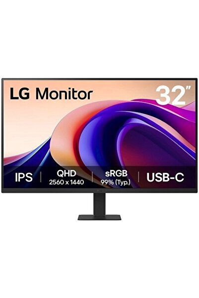 LG 32U631A-B LED Monitor, 31.5", QHD, 100Hz, HDR10, Black