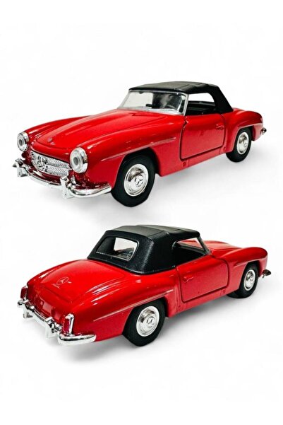 WELLY Mercedes Benz 190 SL Kırmızı 1/36 Model Araba