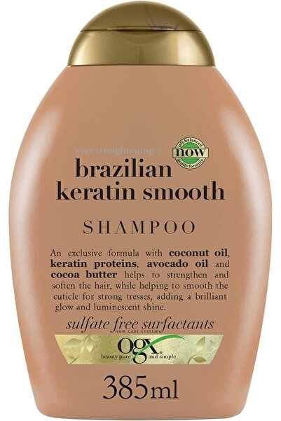 OGX OGX Organics Ever Street Brazilian Keratin Treatment Shampoo - 13 fl oz