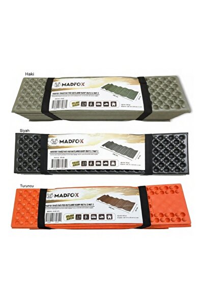 MADFOX TrailPad Pro Katlanır Kamp Matı ( Z Mat ) Turuncu