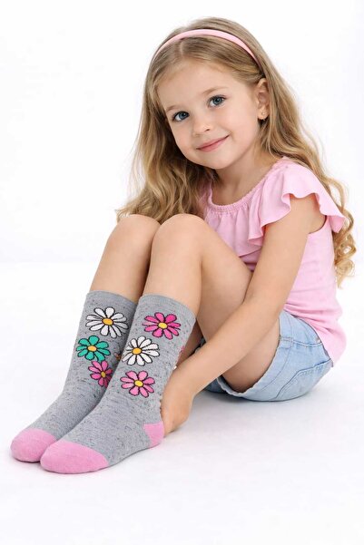 gigigiyim جوارب بناتي منقوشة بالزهور