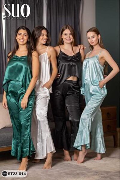 Generis Classic Plain Satin Pants Ideal for Home