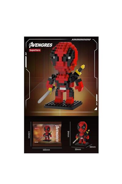 LEON TOYS bricks avengres süper kahraman deadpool