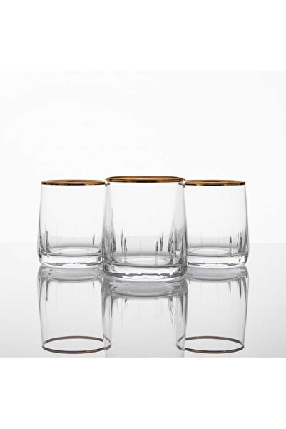 ariana sytle 6-Piece Gilded Nova Soft Drink Glasses