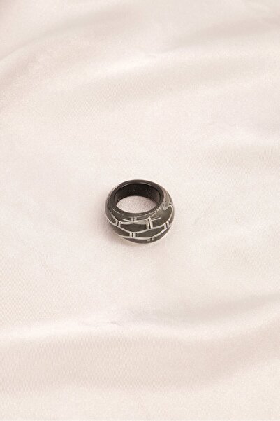 Calvin Klein Women Summer Collection Abstract Ring, Grey