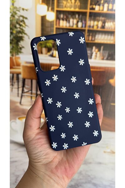 Vip Case Oppo A54 Compatible Mini Daisy Patterned Silicone Shock Absorbing Cl...