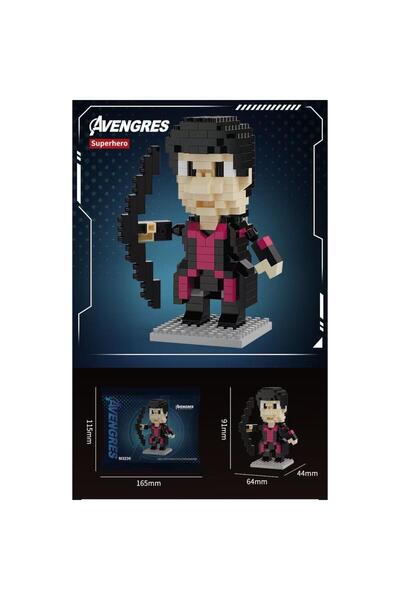 LEON TOYS bricks avengres süper kahraman Clint Barton