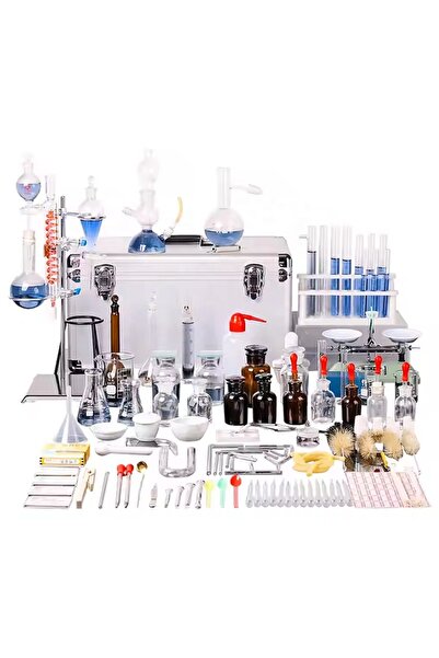 TeTea Kit Educational Tetea,Set de Chimie,trusa laborator cu instrumente si a...