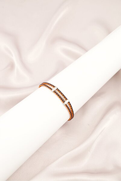 Cerruti 1881 Men Fashion CIAGB0000904 Bracelet, Orange/Black