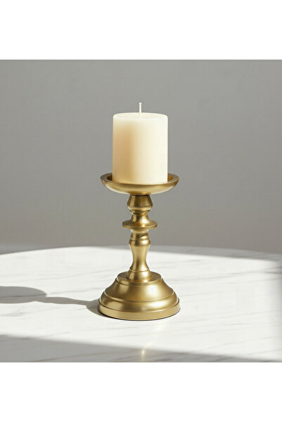 Generic Casa Vero Decorative Pillar Candleholder - 10 x 10 x 15 cm