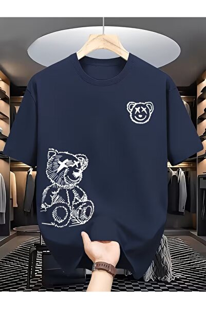 oneagılyazı Модний місяць, футболка з принтом, круглий виріз