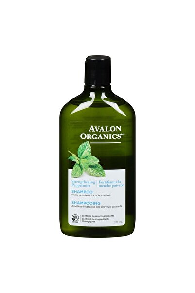 Avalon Organics شامبو النعناع المقوي