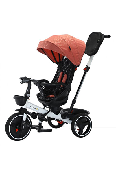 L-Sun Tricicletă pliabilă cu muzică, poziție de somn și scaun reversibil, SL0...