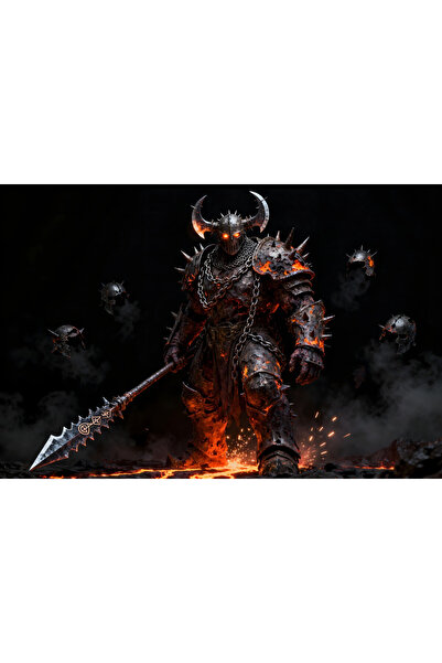 VeliumCraft Tablou Canvas Moltharion The Tyrant, 60 x 40 cm, colectia VeliumH...