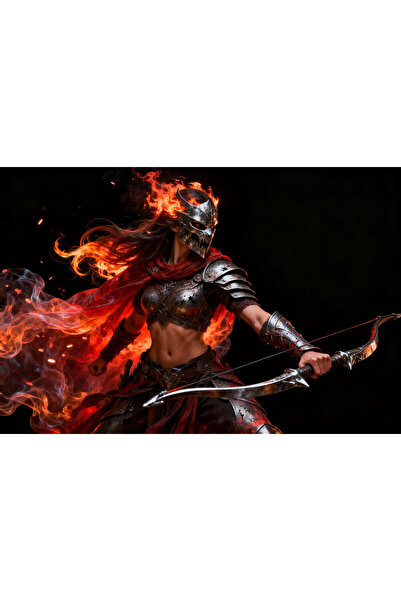 VeliumCraft Tablou Canvas Ranger Magma, 70 x 50 cm, colectia VeliumHeroes, ra...