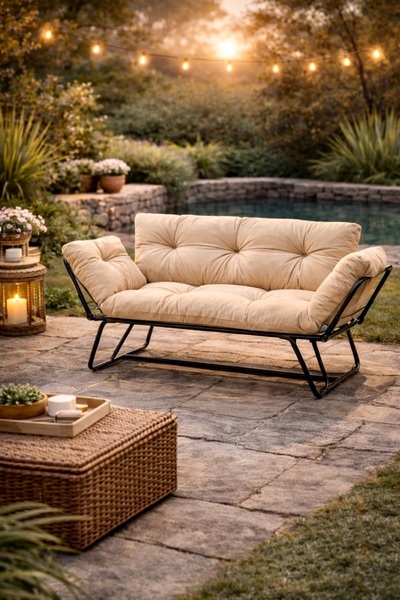 Petkamp Ridge Shift-atak Olabilen Mekanizmalı Ikili Kanepe Kolları Açılan Yat...